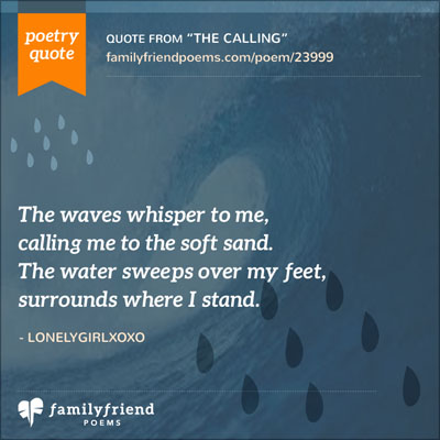 Poem Describing Being At The Ocean, The Calling