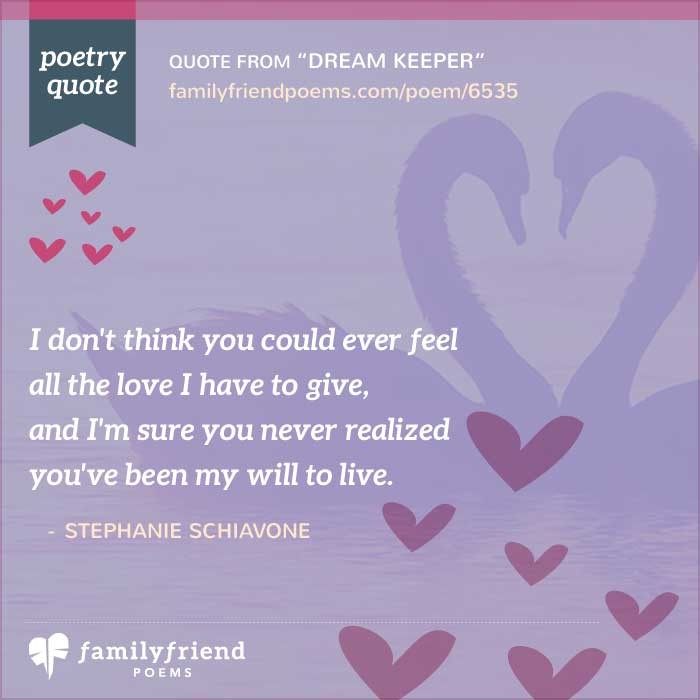 Dream Keeper, Sweet Love Poem