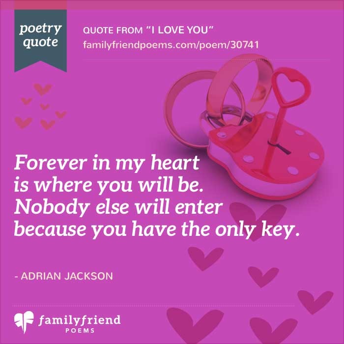 always and forever poems for him