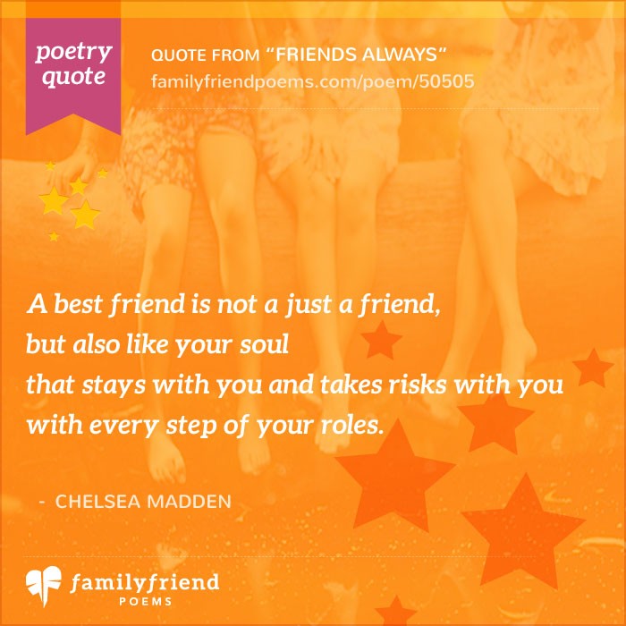 Poem About A Best Friend Being More Than A Friend, Friends Always