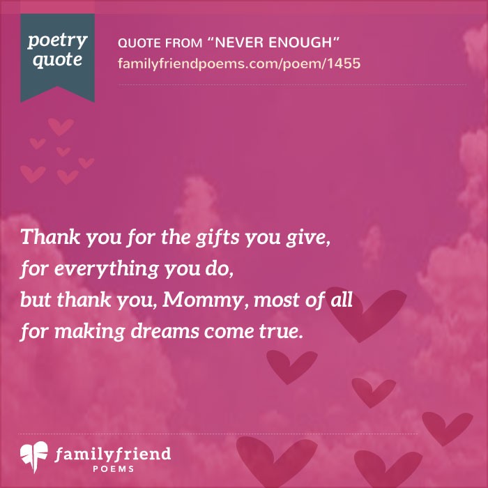 birthday poems for mom from kids