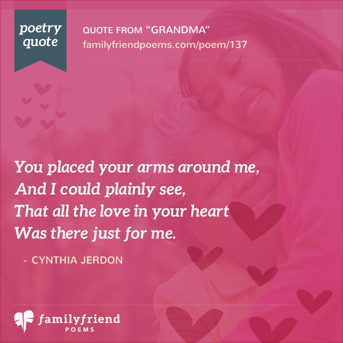 grandmother poems from grandchildren