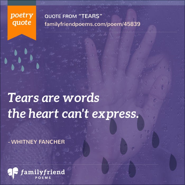 quotes about sadness and tears