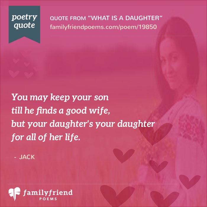 What Is A Daughter, Daughter Poem