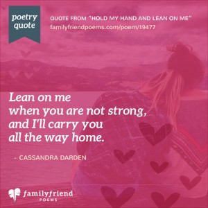 lean on me quotes