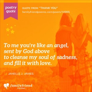 thank you for being my friend poems